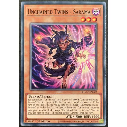 Unchained Twins - Sarama | ETCO-EN029 | 1st Edition