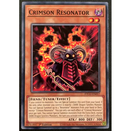 Crimson Resonator | ETCO-EN017 | 1st Edition