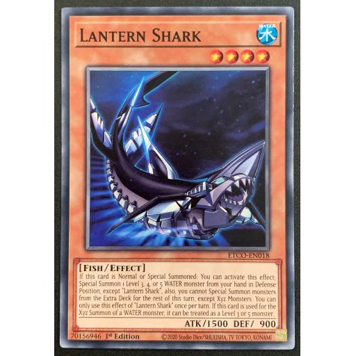Lantern Shark | ETCO-EN018 | 1st Edition
