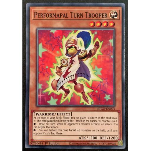 Performapal Turn Trooper | ETCO-EN094 | 1st Edition