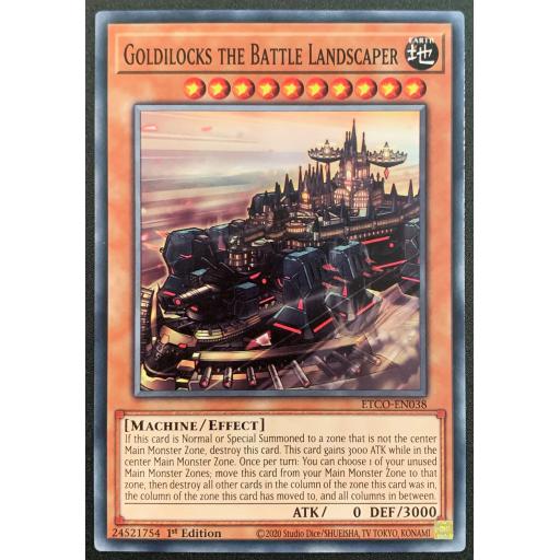 Goldilocks the Battle Landscaper | ETCO-EN038 | 1st Edition