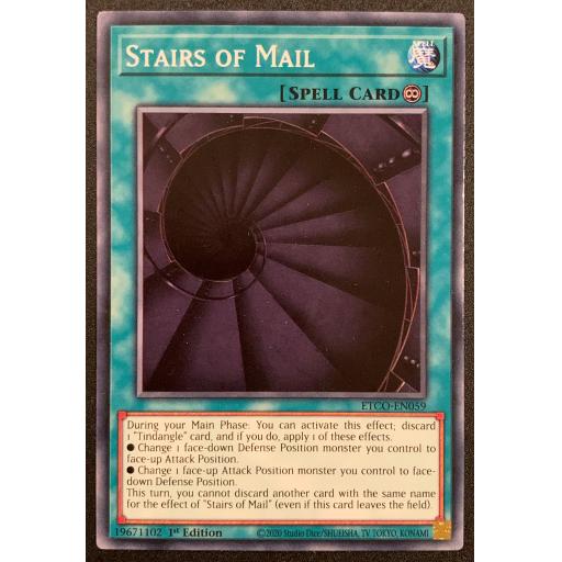 Stairs of Mail | ETCO-EN059 |1st Edition