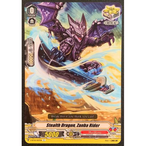 Stealth Dragon, Zanba Rider | V-BT02/057EN | C