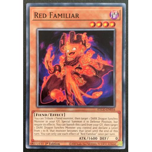 Red Familiar | ETCO-EN016 | 1st Edition