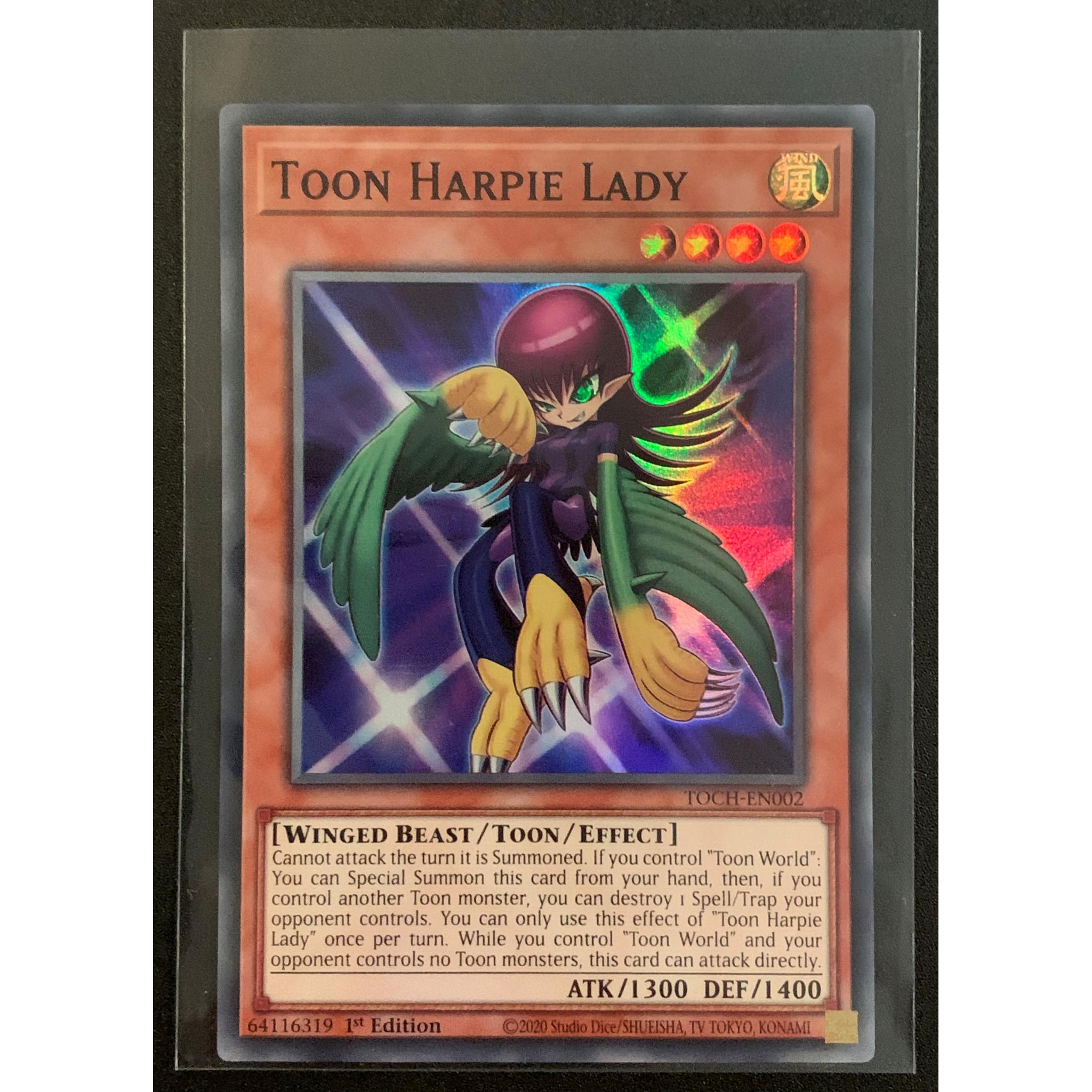 Toon Harpie Lady Toch En002 1st Edition Super Rare