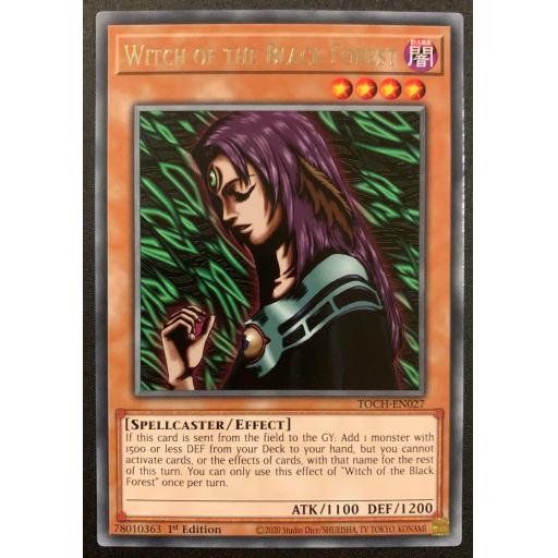 Witch of the Black Forest | TOCH-EN027 | Rare | 1st Edition