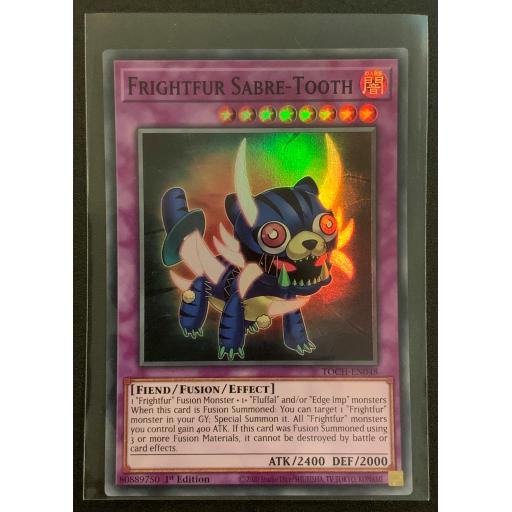 Frightfur Sabre-Tooth | TOCH-EN048 | Super Rare | 1st Edition