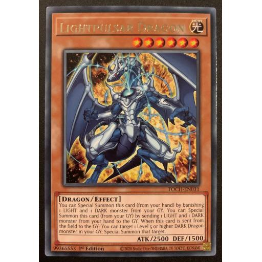 Lightpulsar Dragon | TOCH-EN031 | Rare | 1st Edition