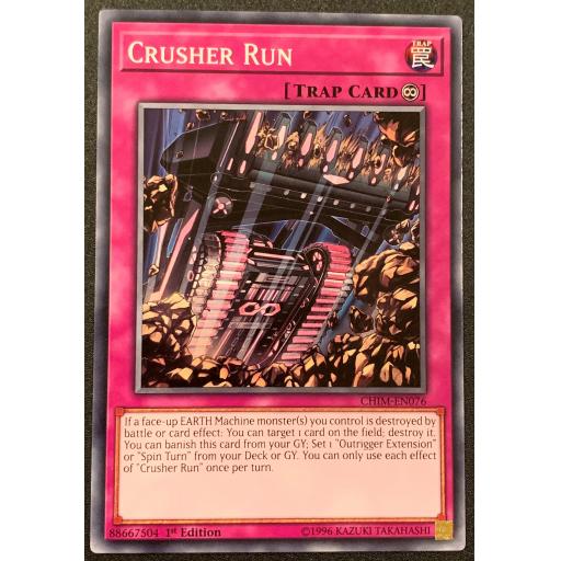 Crusher Run | CHIM-EN076 | 1st Edition | Common