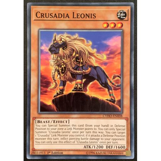 Crusadia Leonis | CYHO-EN008 | 1st Edition | Common