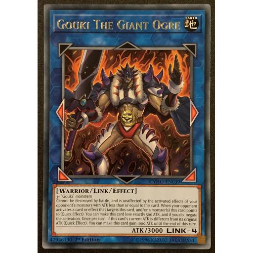 Gouki the Giant Orge | CYHO-EN039 | 1st Edition | Rare