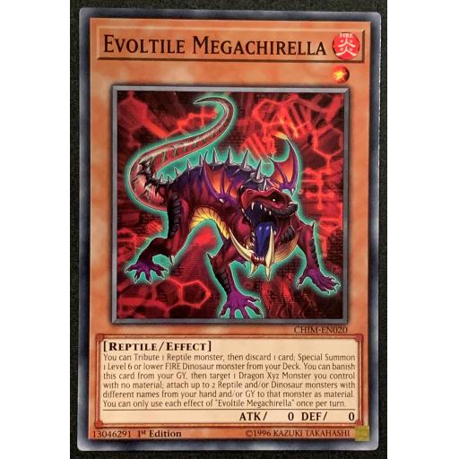 Evoltile Megachirella |CHIM-EN020 | 1st Edition | Common