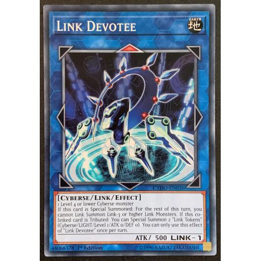 Link Devotee | CYHO-EN036 | 1st Edition | Common