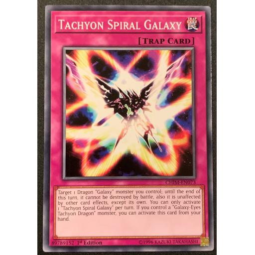 Tachyon Spiral Galaxy | CHIM-EN073 | 1st Edition | Common