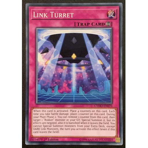 Link Turret | CYHO-EN070 | 1st Edition | Common