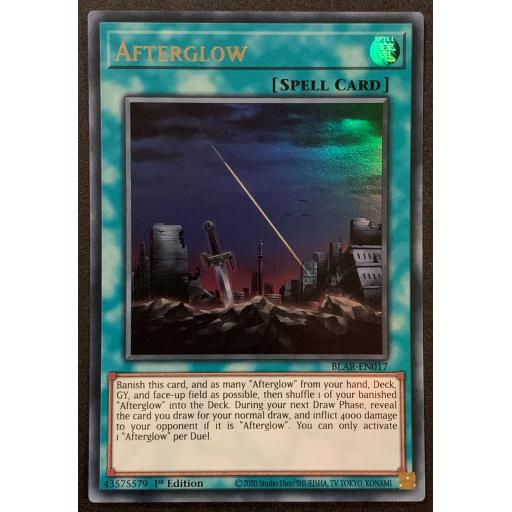 Afterglow | BLAR-EN017 | 1st Edition | Ultra Rare