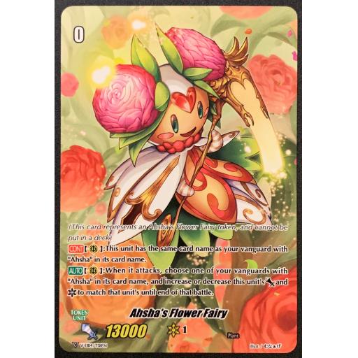 Ahsha's Flower Fairy | V-EB14/T01EN | Token