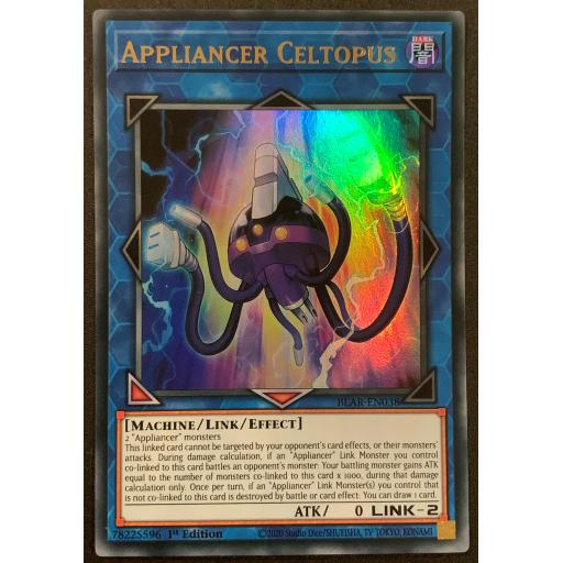 Appliancer Celtopus | BLAR-EN038 | 1st Edition | Ultra Rare