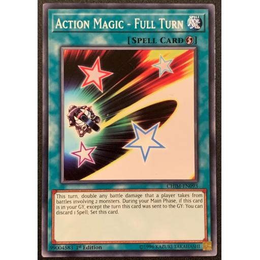 Action Magic - Full Turn | CHIM-EN093 | 1st Edition | Common