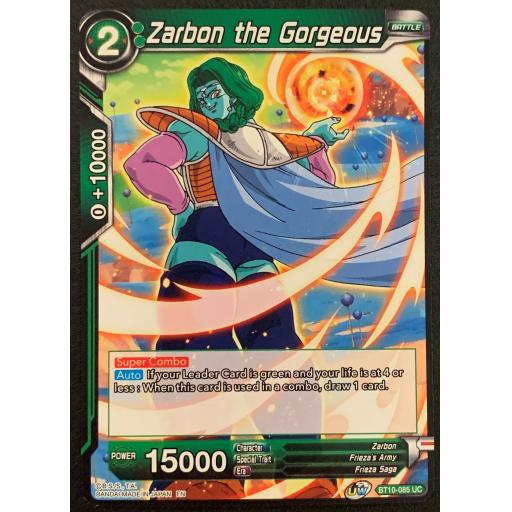 Zarbon the Gorgeous | BT10-085 UC