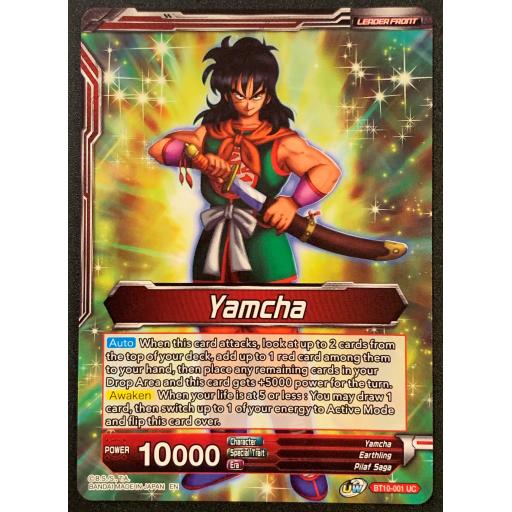 Yamcha / Yamcha, Supersonic Striker | BT10-001 UC