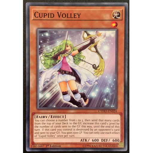 Cupid Volley | CYHO-EN024 | 1st Edition | Common