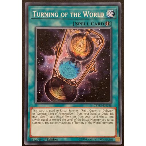 Turning of the World | CYHO-EN058 | 1st Edition | Common