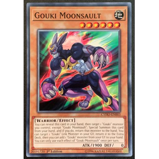 Gouki Moonsault | CYHO-EN003 | 1st Edition | Common