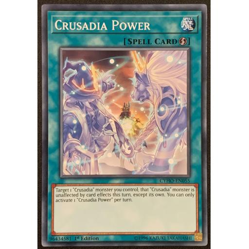 Crusadia Power | CYHO-EN055 | 1st Edition | Common