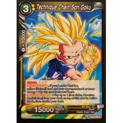 Technique Chain Son Goku | BT10-098 C