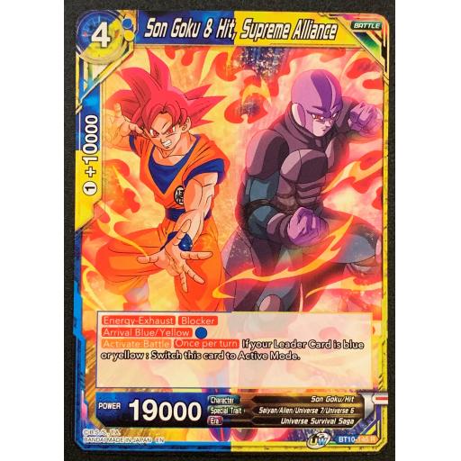 Son Goku & Hit, Supreme Alliance | BT10-145 R