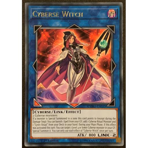 Cyberse Witch | CYHO-EN035 | 1st Edition | Rare