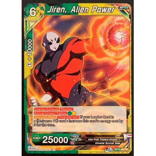 Jiren, Alien Power | BT10-151 UC