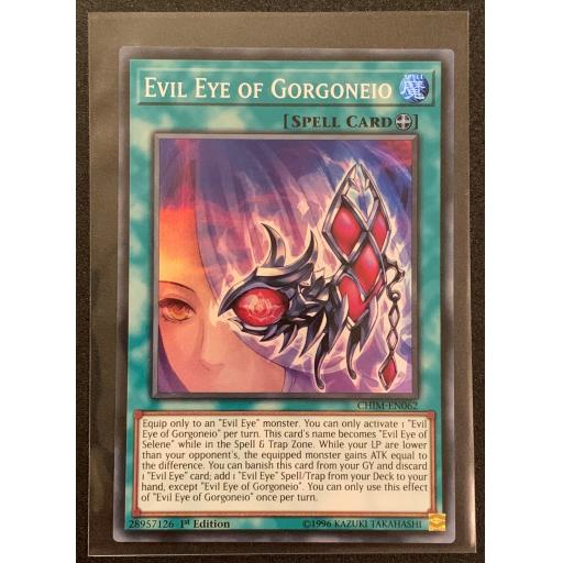 Evil Eye of Gorgonio | CHIM-EN062 | 1st Edition | Super Rare