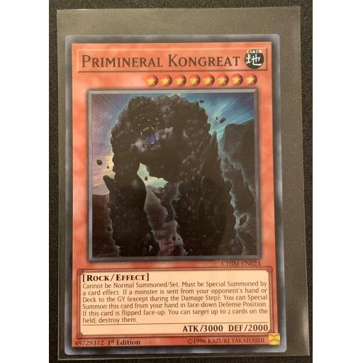 Primineral Kongreat | CHIM-EN024 | 1st Edition | Super Rare