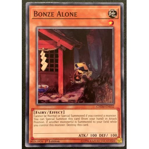 Bonze Alone | CHIM-EN032 | 1st Edition | Common