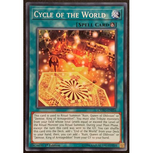 Cycle of the World | CYHO-EN056 | 1st Edition | Common