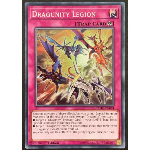 Dragunity Legion | CYHO-EN074 | 1dt Edition | Common