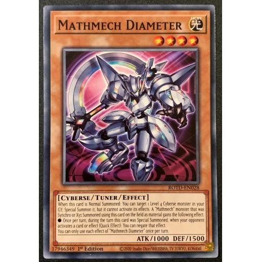 Mathmech Diameter | ROTD-EN028 | 1st Edition | Common