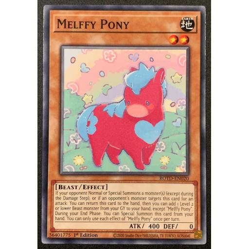 Melffy Pony | ROTD-EN020 | 1st Edition | Common