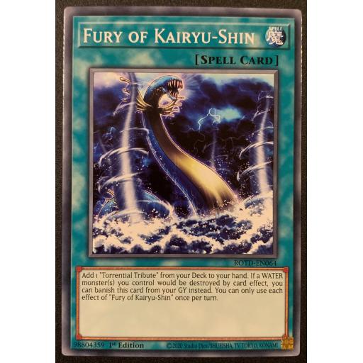 Fury of Kairyu-Shen | ROTD-EN064 | 1st Edition | Common