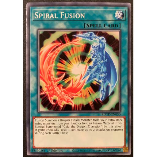 Spiral Fusion | ROTD-EN050 | 1st Edition | Common