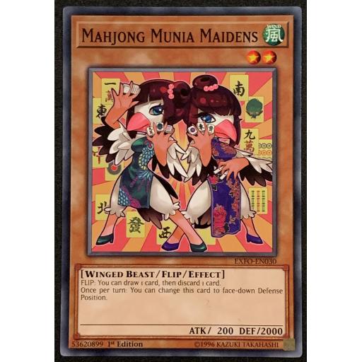Mahjong Munia Maidens | EXFO-EN030 | 1st Edition | Common