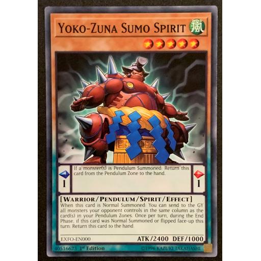 Yoko-Zuna Sumo Spirit | EXFO-EN000 | 1st Edition | Common