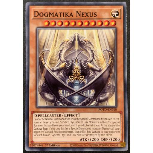 Dogmatika Nexus | ROTD-EN010 | 1st Edition | Common
