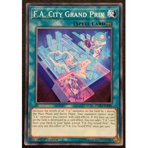 F.A. City Grand Prix | EXFO-EN088 | 1st Edition | Common