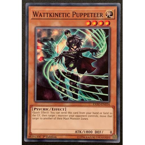 Wattkinetic Puppeteer | EXFO-EN034 | 1st Edition | Common