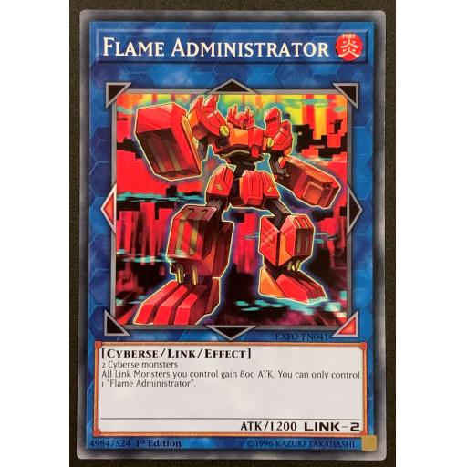 Flame Administrator | EXFO-EN041 | 1st Edition | Common