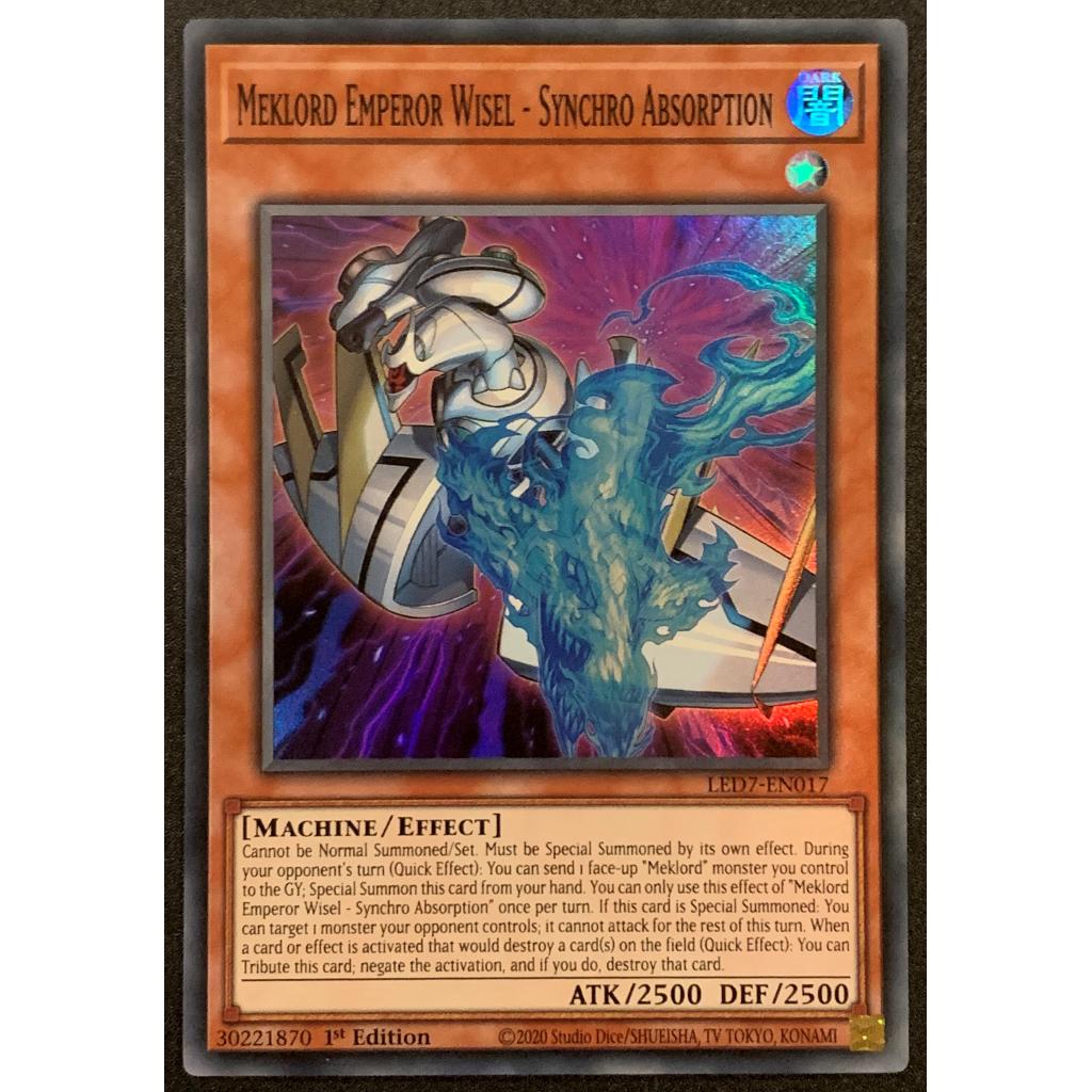 Carte YU-GI-OH LED7-FR019 Déployeur Obbligato, Armée Meklord SR