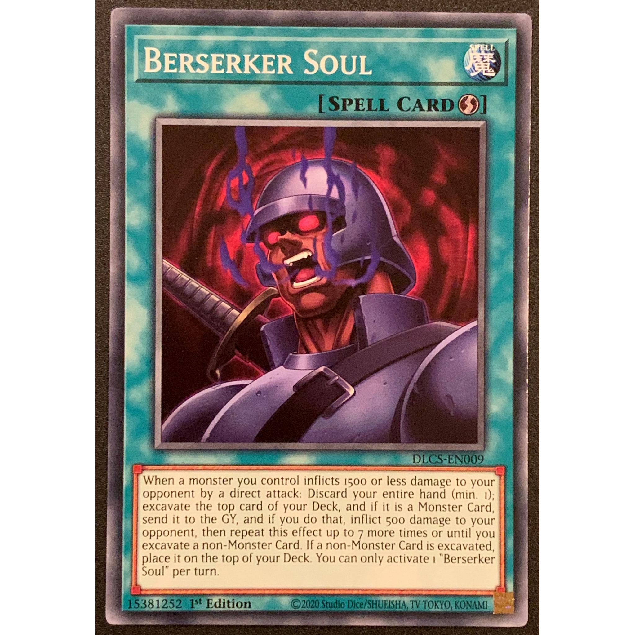 Berserker Soul DLCSEN009 1st Edition Common